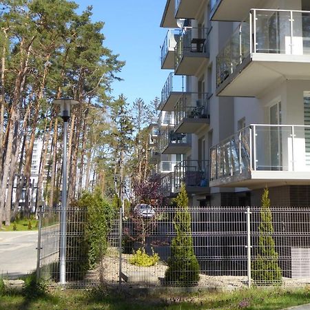 Dziwnowek Lesne Tarasy Blue Apartment Exterior foto