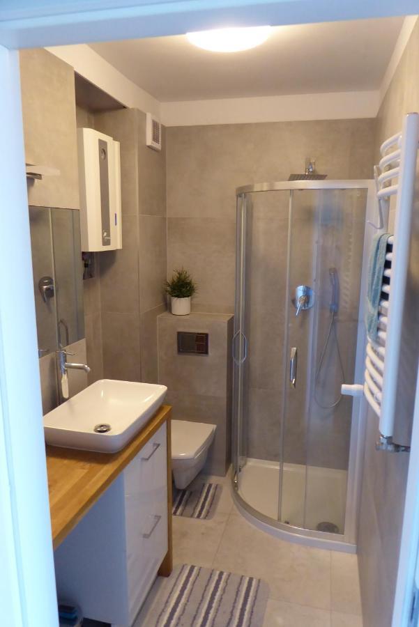 Dziwnowek Lesne Tarasy Blue Apartment Exterior foto