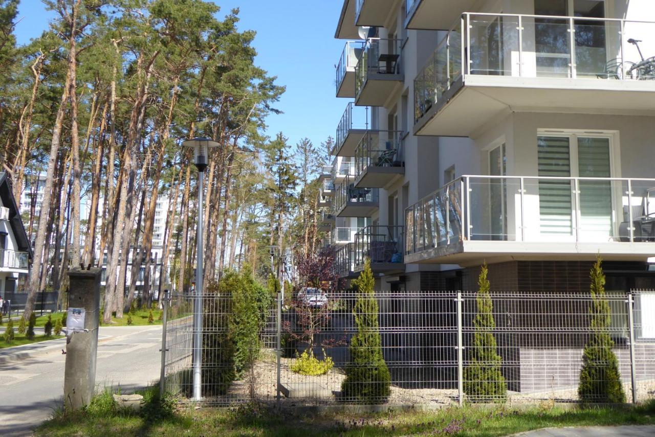 Dziwnowek Lesne Tarasy Blue Apartment Exterior foto