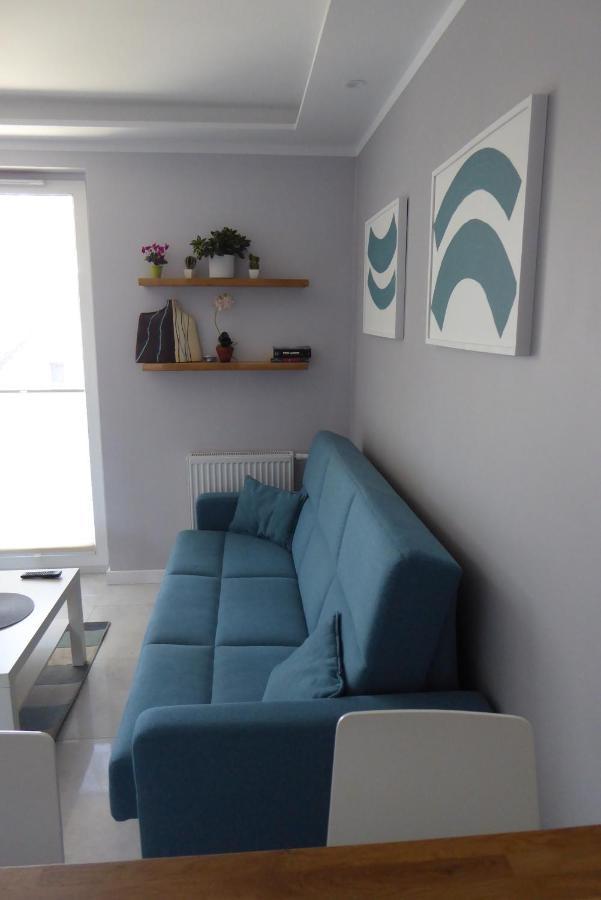 Dziwnowek Lesne Tarasy Blue Apartment Exterior foto
