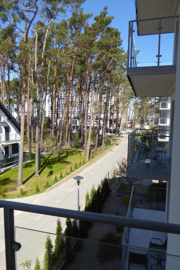Dziwnowek Lesne Tarasy Blue Apartment Exterior foto